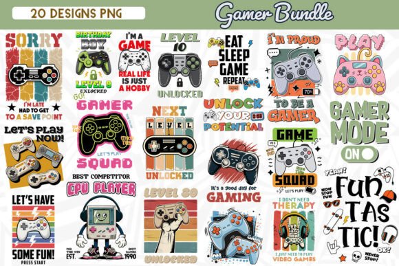 Download Gamer Sublimation Bundle - Premium Bundle