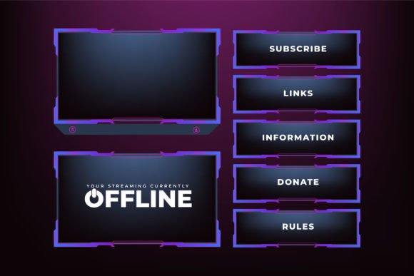 Download Live Streaming Screen Border Design - Live streaming Collection