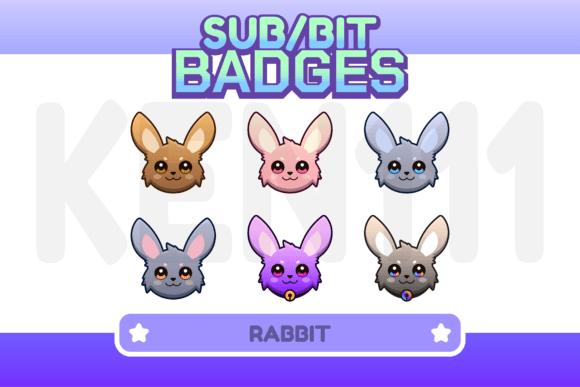 Download Rabbit Twitch Badge - Twitch Collection