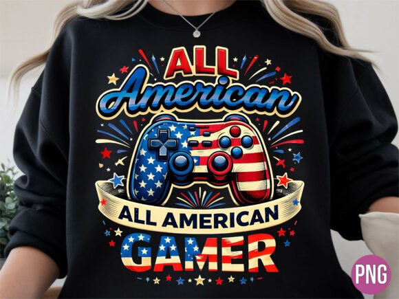 Download All American Gamer Controller Flag PNG - Premium Resources